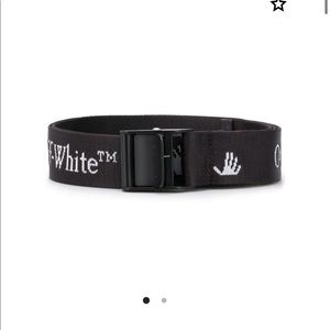 off white mini industrial belt
